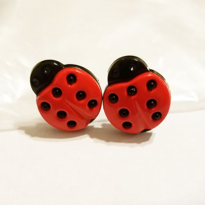 Ladybug Post Earrings #41