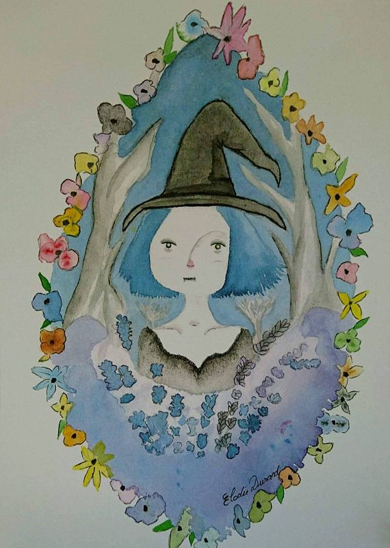 Little witch of the woods