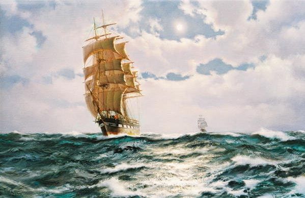 A painting "A cruise"