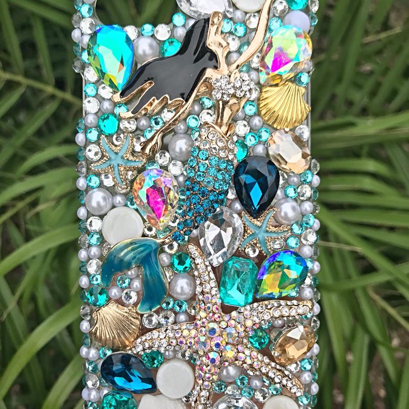 Mermaid Starfish Bling phone case