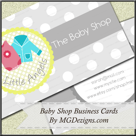 Cute Personalized Business Card Template
