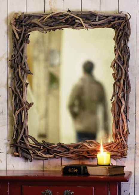 Mirror from the woods