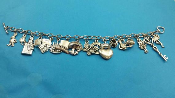 Lost in Wonderland charm bracelet