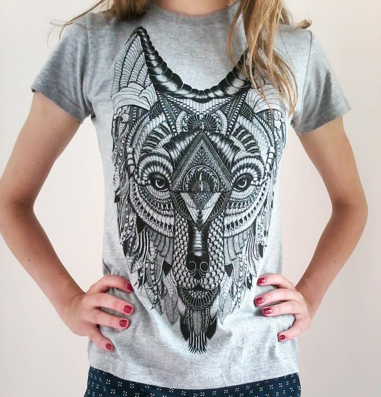 Wolf Tomboy Tank, Tank tops, Muscle Tank Top, Bro Tank top, Womens Tops, Grey Wolf Shirt, Gray Wolf Tshirt, Boyfriend shirt, Summer Tank Top