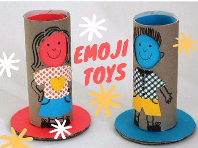 DIY emoji toys