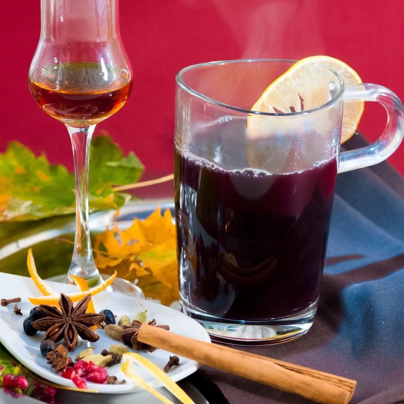 How to prepare the alcohol-free mulled claret