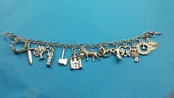 Once Upon a Time, There was a Princess... charm bracelet