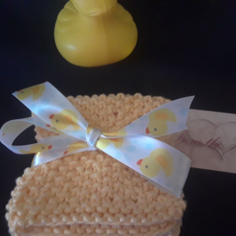 Rubber Ducky You're the One Baby Washcloth