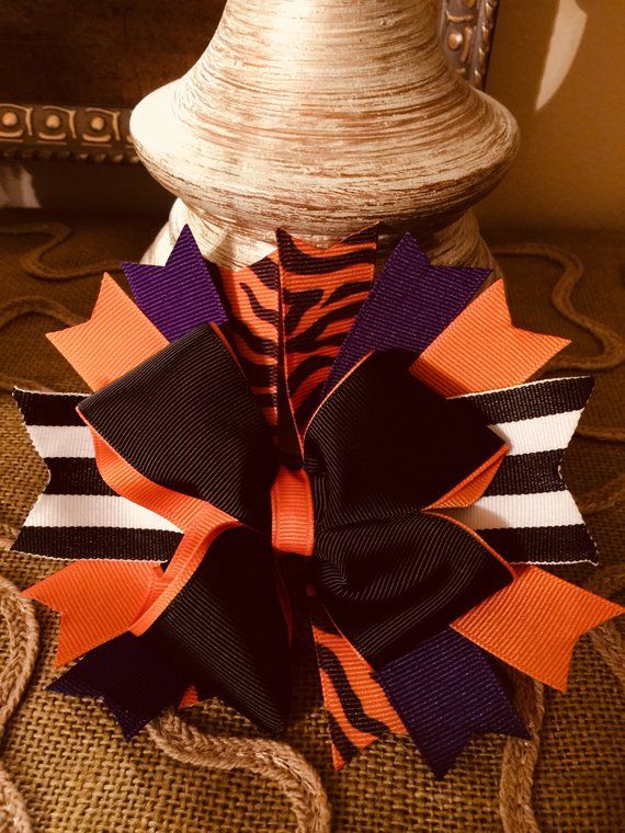 Boutique Hair Bow with Alligator Clip with Free Shipping