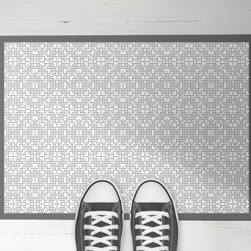 Cool Grey, PVC Carpet, Home Decor, Area Rug, Floor Rug, Linoleum Rug, Kitchen Rug, Colorful Rugs, New Home Gift, Home Design, Vinyl Rug