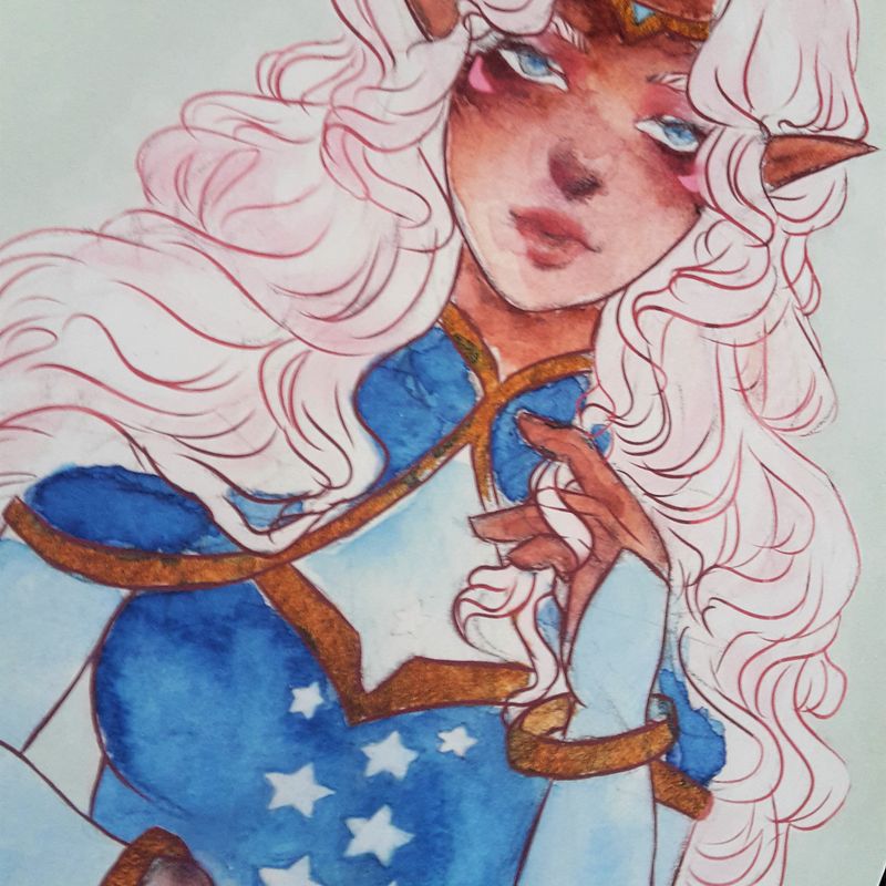 Allura Voltron 21 x 30 cm art print