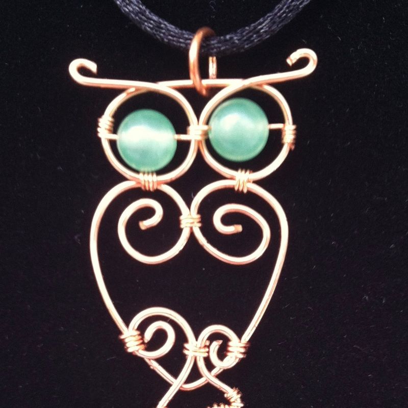 Wire Animal Totem Pendant