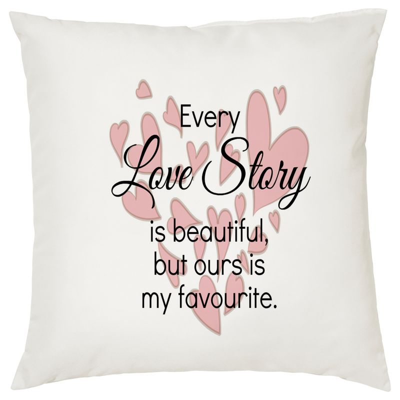 Love Story Decorative Cushion