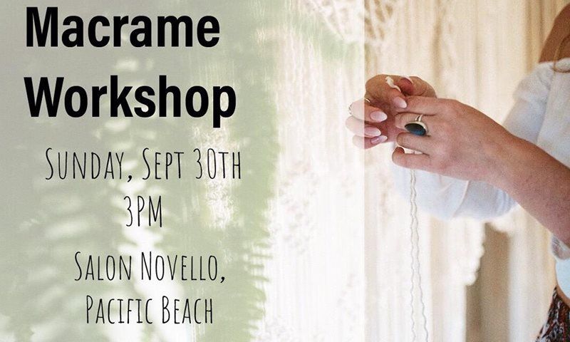 Macrame Fundamental Skills Class