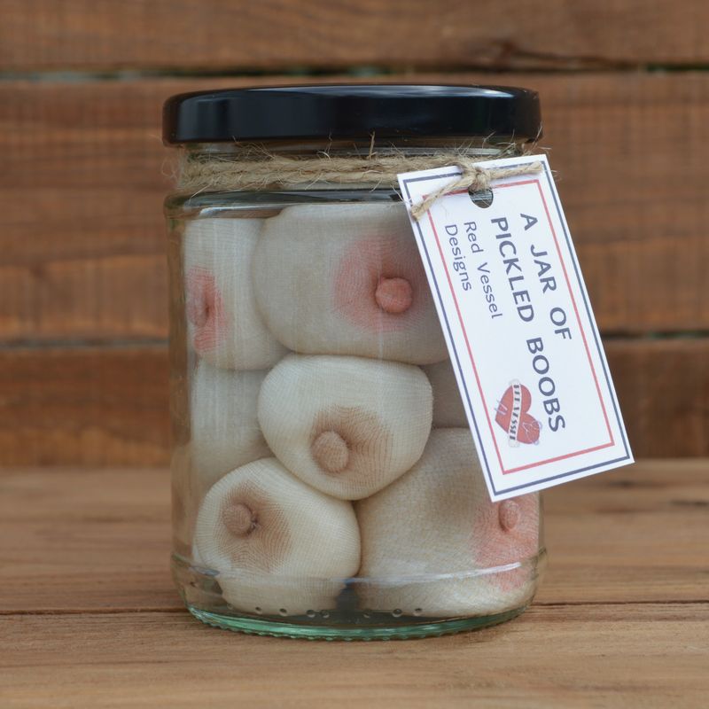 Jar Of Pickled Boobs