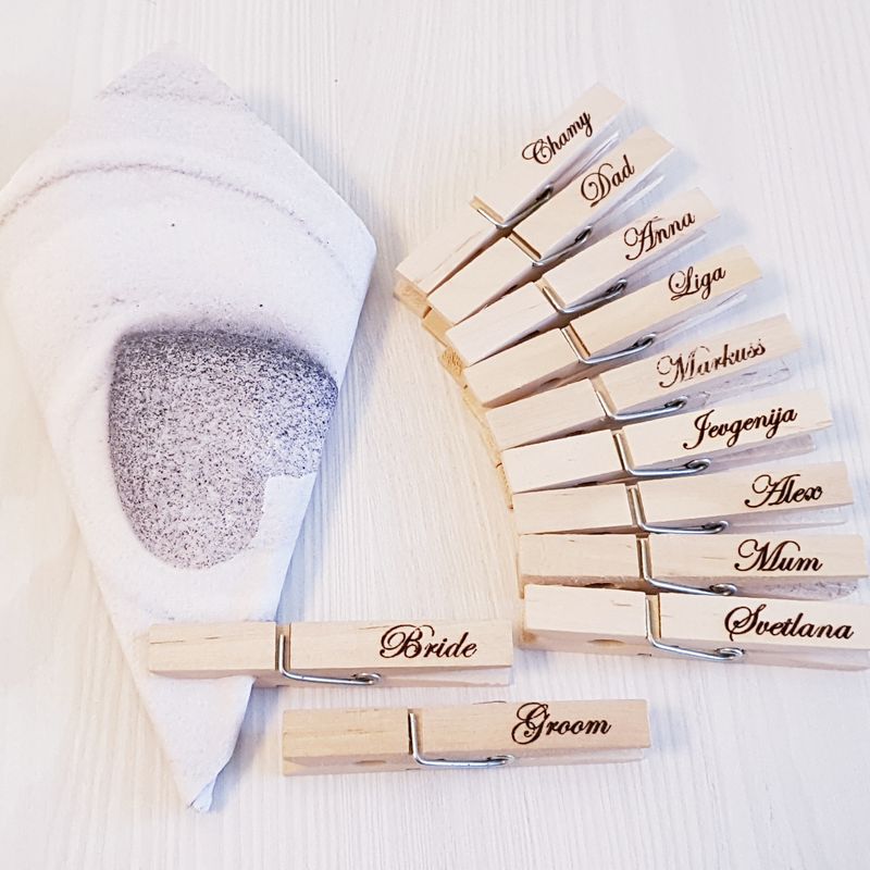 wedding decor,clothespins,handmade,homemade,personalized clothespins,personal wedding,rustic wedding sign,rustic wedding decor,home handmade