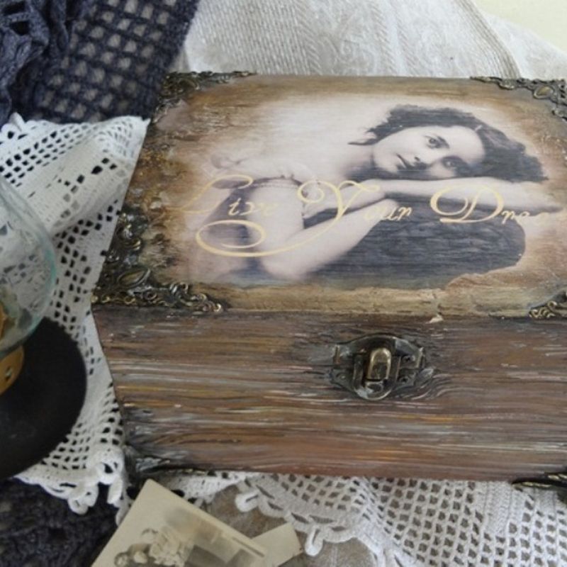 Casket "Live your dream"