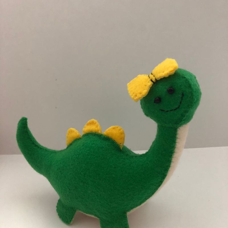 Make Your Own Dinosaur // DIY Sewing Kit