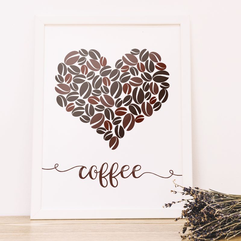 Coffee wall art, coffee art