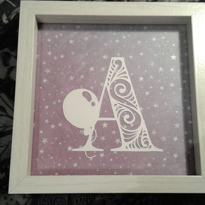 Sweet Dreams alphabet papercutting templates | Available individually | Nursery, new baby, birthday, card making | Commercial Use