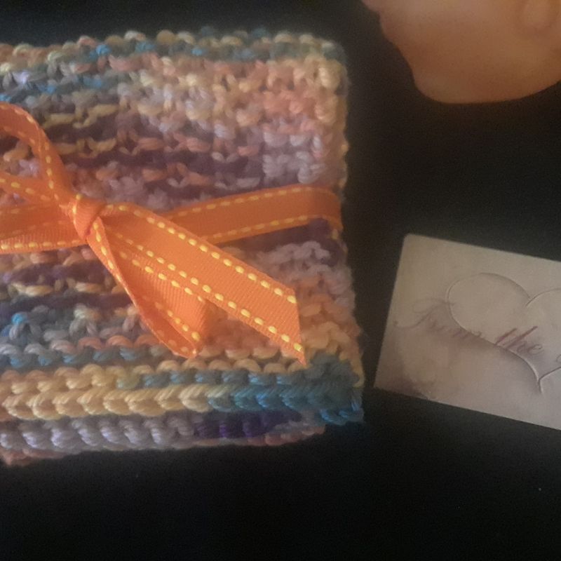 Multicolor Baby Washcloth