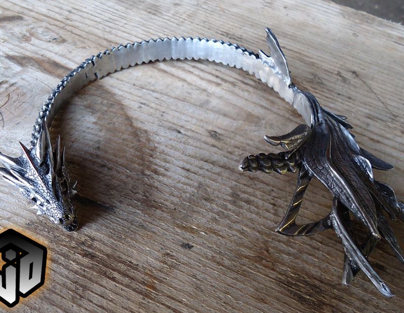 Dragon Necklace - Game Of Thrones - Khalessi Dragon Necklace - Silver Dragon Necklace - Daenerys Dragon Necklace - Dragon Jewelry