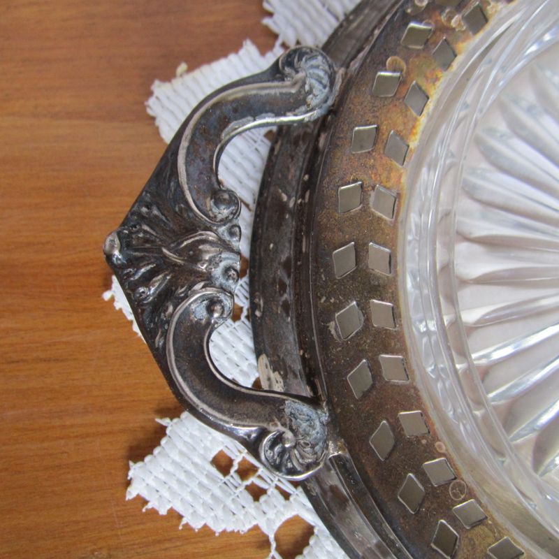 Antique butter holder