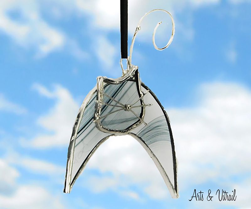 Cat stained glass cat suncatcher is LUNA