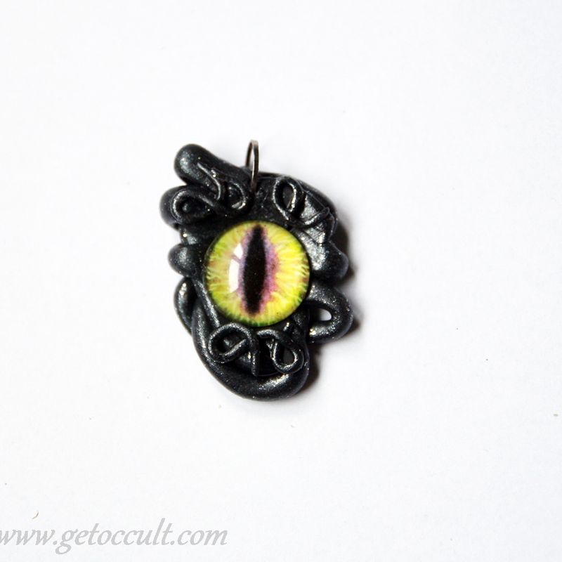 Dragons eye pendant amulet