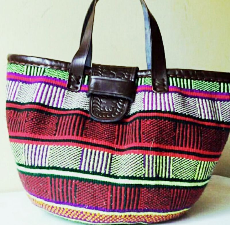 African handwoven Masai bag