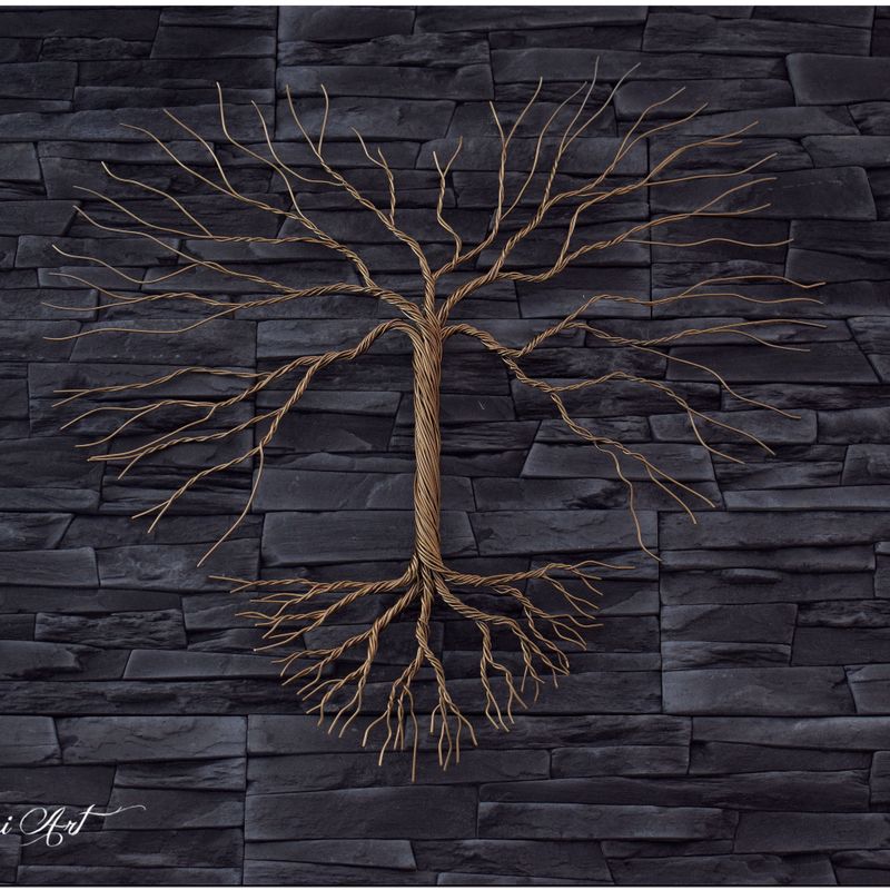 Bonsai tree, bonsai, art, heart, bonsai tree in shape of heart, home deco,