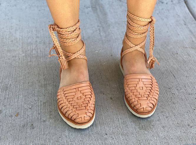 Women’s Playa Huaraches Gladiator Edition | Mexican Leather Huaraches