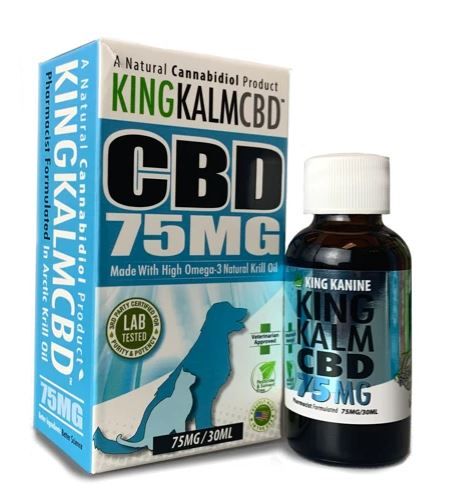 75 mg CBD for Small Dogs and Cats | King Kanine
