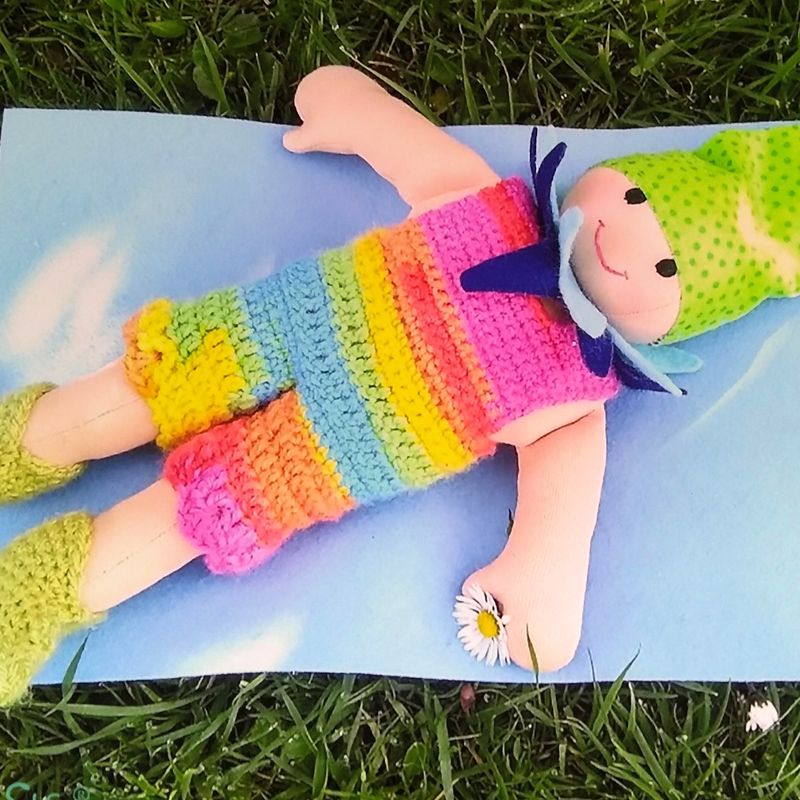 Nursery Room Art; Print of Sunbathing Elf; Children's Room Decoration; Gift Idea for Children; Gift for New Parents