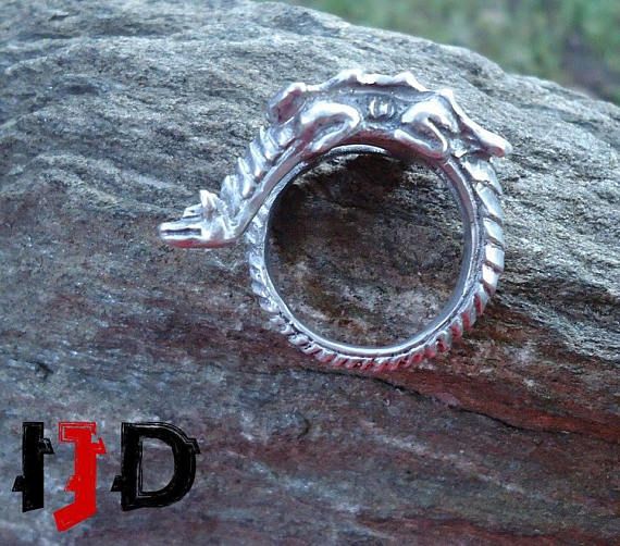 Dragon Ring - Dragon Jewelry - Dragon Accesoaries - Targaryen Ring - Game of Thrones - Daenerys Targaryen Ring - Gothic Ring