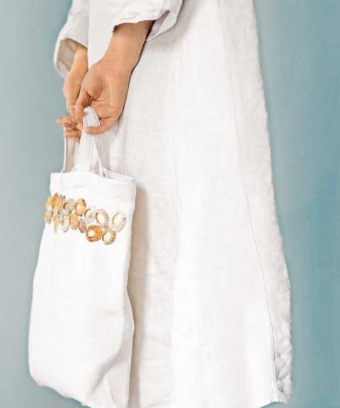 How to sew a linen bag