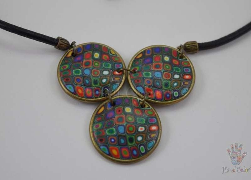 Gustav Klimt Indigo Necklace - CIDK-0-43
