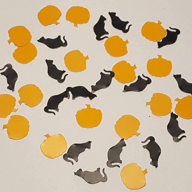 Halloween table scatter, Halloween confetti, Halloween party decorations, halloween, fall table decorations