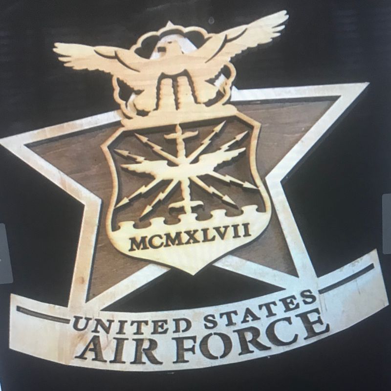 Air Force Plaque