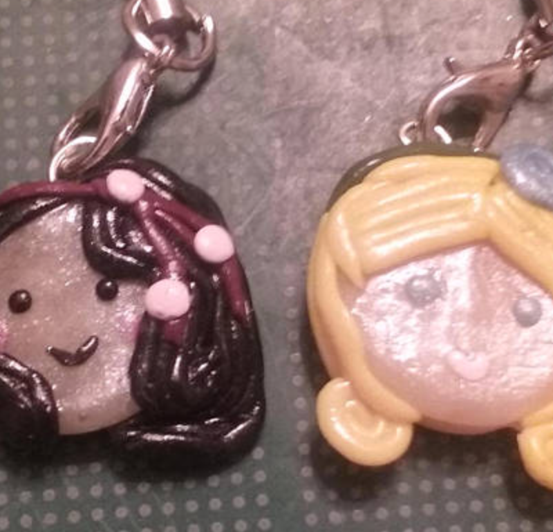 mori kei, mori girl, harajuku, polymer clay charm