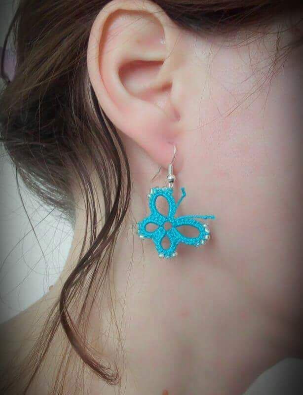 Earrings "Butterfly"