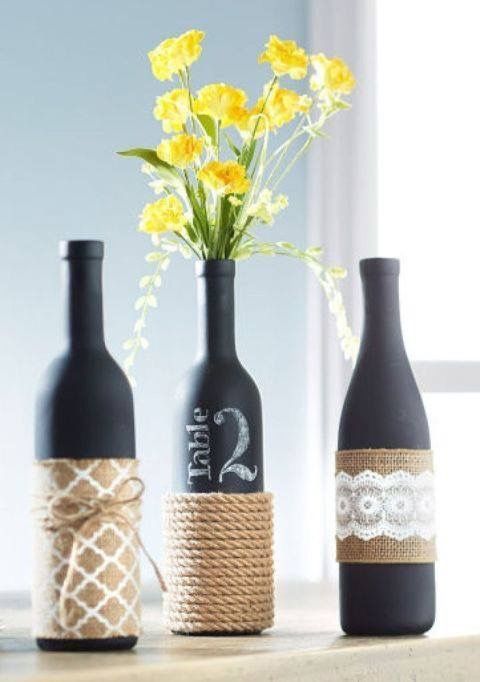 Wine Bottle Crafts