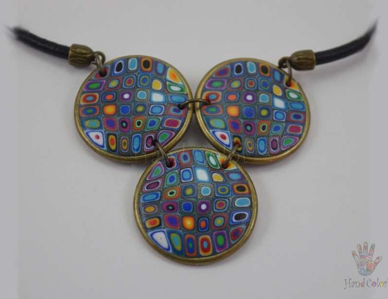 Gustav Klimt Indigo Necklace - CIDK-0-42