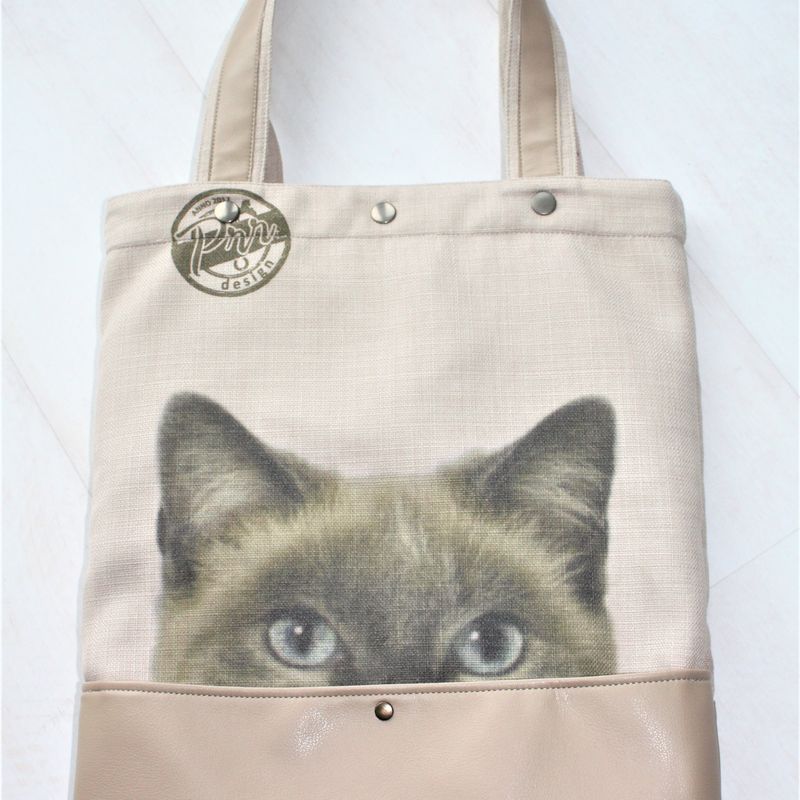 Handmade cat bag for women, daily bag with cute cat, Handmade cat gift, cat tote bag, shopping tote bag, cat bag, large shoulder bag