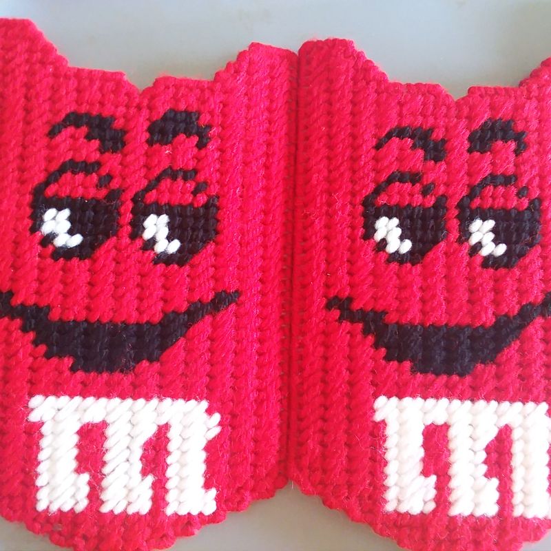 Handmade M&M Scissor Case Cover