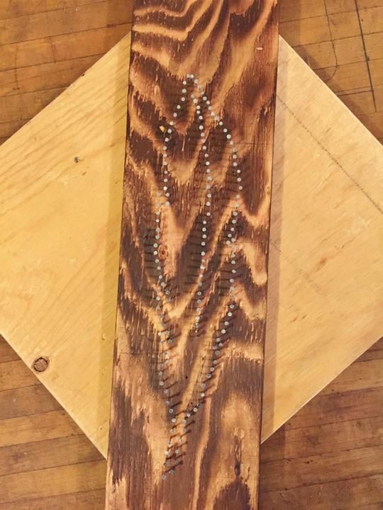DIY: DECORATIVE PANEL "FEATHER"!
