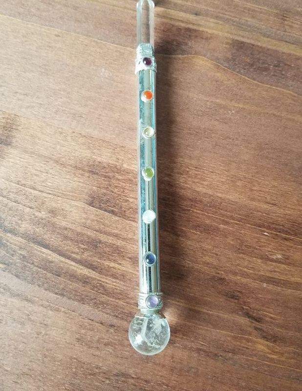 Once Upon A time/Crystal Fairy Wand/Handmade Wand/Magic Wand/Halloween Wand/Halloween Costume/Potter Wand/Pixie Wand/Magic Wand/Chakra Wand