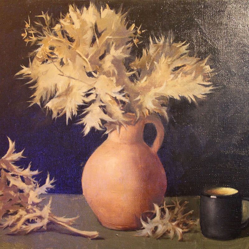 A still-life painting