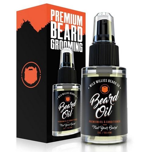Original and Cool Mint Beard Oil | Wild Willies | Award-Winning