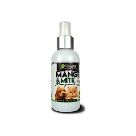 CBD for Pets | Pet CBD Mange and Mite Management Spray | King Kanine